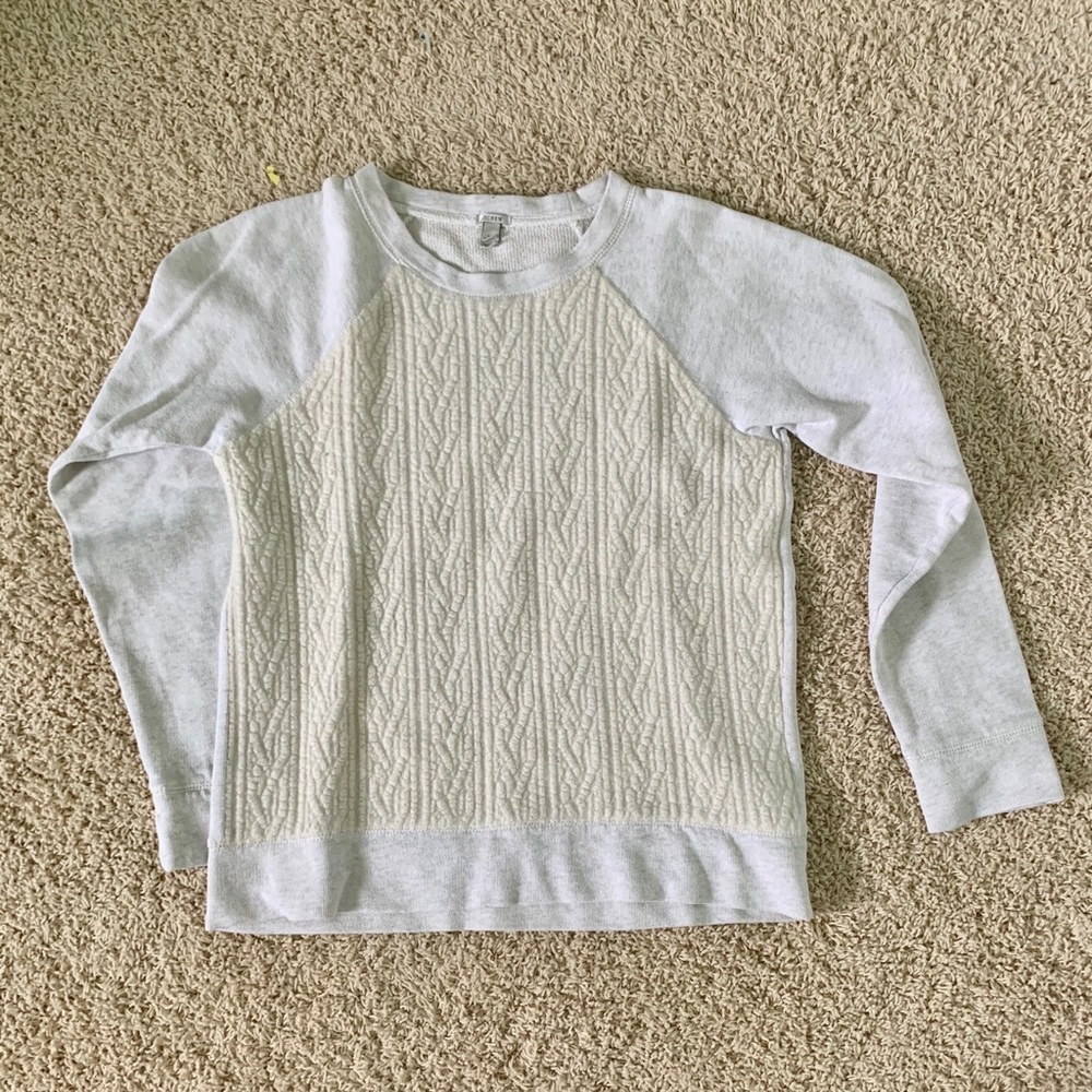 J.Crew Decorative Sweatshirt